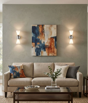 Clessidra Mid-Century Bowtie Wall Sconce