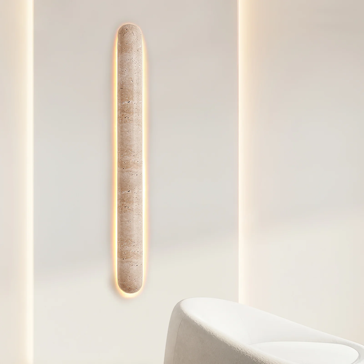 Liora Travertine Wall Sconce