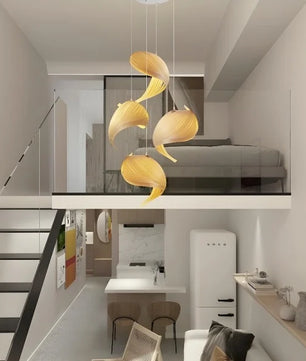 Nautilus Shell Pendant Light