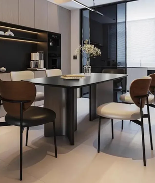 Minimalist Rectangular Dining Table