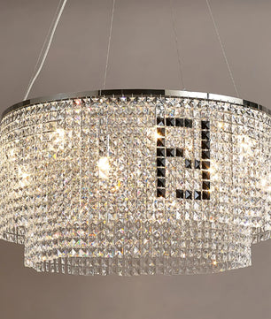 Liliana Round Crystal Chandelier