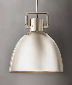 Cupola Machinist Cloche Dome Pendant Light