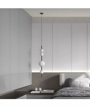 Vertical Glass Pendant Light