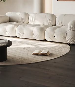 Minimalist Fluffy Sofa