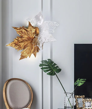 Folio Leaves Wall Lamp