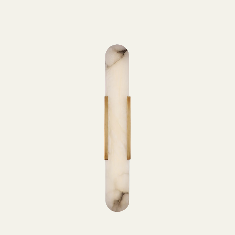 Stelo Alabaster Elongated Wall Sconce