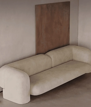 Curved Armrest Sofa