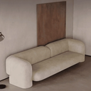 Curved Armrest Sofa