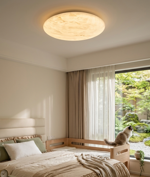 Aurelia Faux Alabaster Ceiling Light