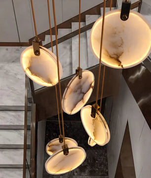 Harvest Alabaster Chandelier