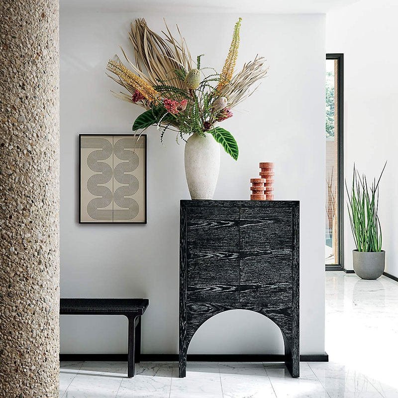 Tivoli Graduated Travertine Votive
