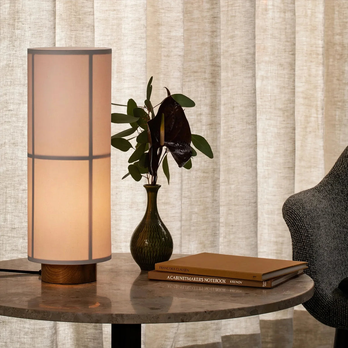 Kumo Linen Table Lamp