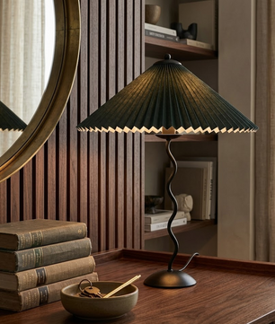 Pleated Table Lamp