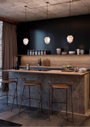 Volterra Alabaster Cylindrical Suspension