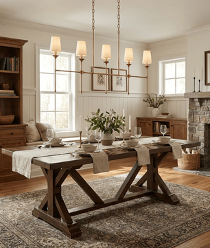Stockholm Linear Timber Suspension