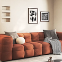 Upholstered Loveseat Sofa