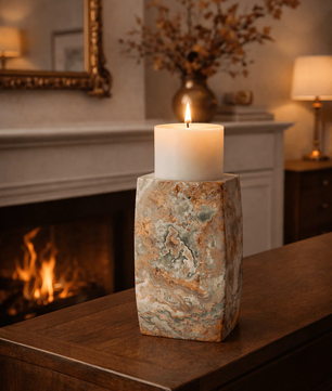 The Rio Banded Agate Votive