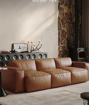 Modular Leather Sofa