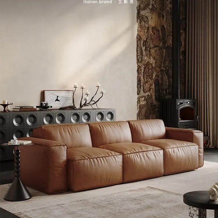 Modular Leather Sofa