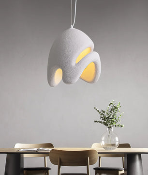 Wabi Sabi Resin Pendant Lamp