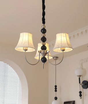 Orchid Fabric Chandelier