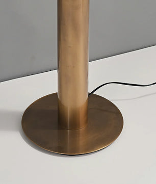 Glacier Crackle Glass Floor Lamp