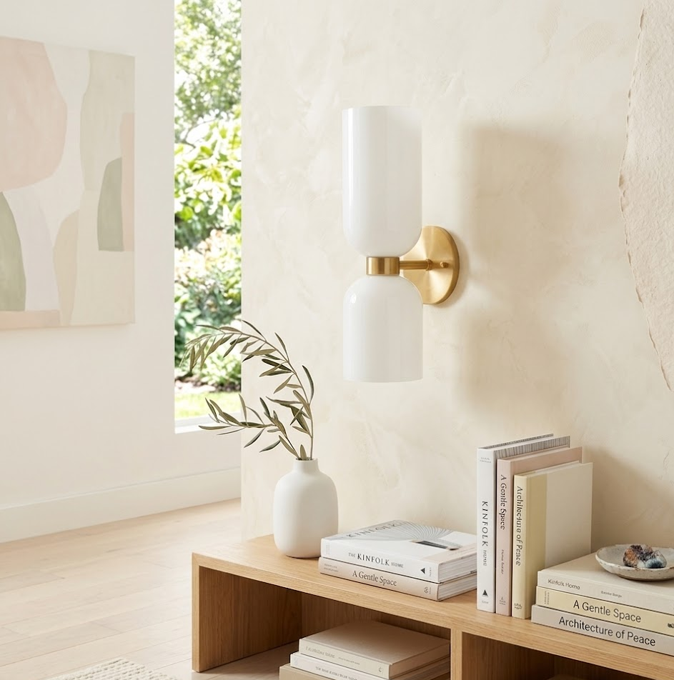 Fluidity Art Sconce