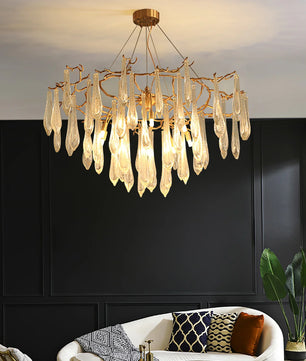 Branchs Brass Chandelier