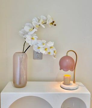 Flower Candle Warmer Lamp
