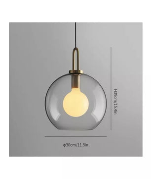 Glass Pendant Light