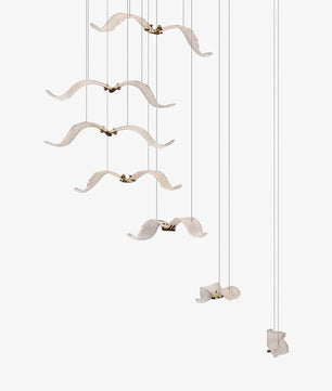 Large Seagull Chandelier