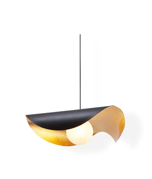 Curved Shell Pendant Light