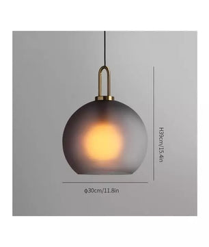 Glass Pendant Light