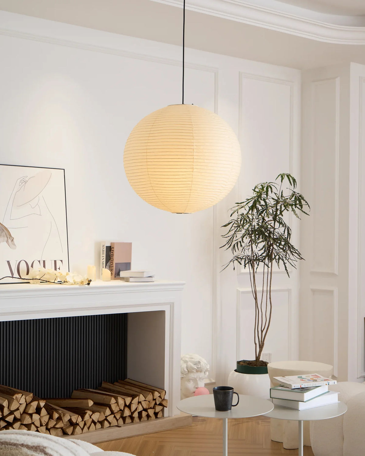 Washi Paper A Pendant Lamp