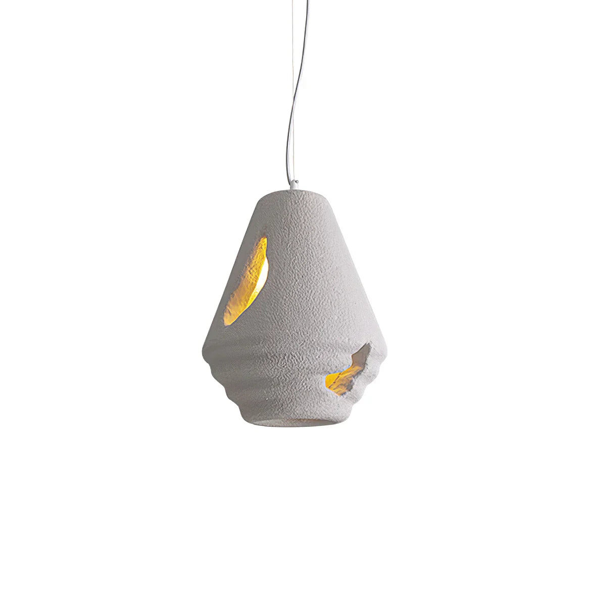 Wabi Sabi Resin Pendant Lamp