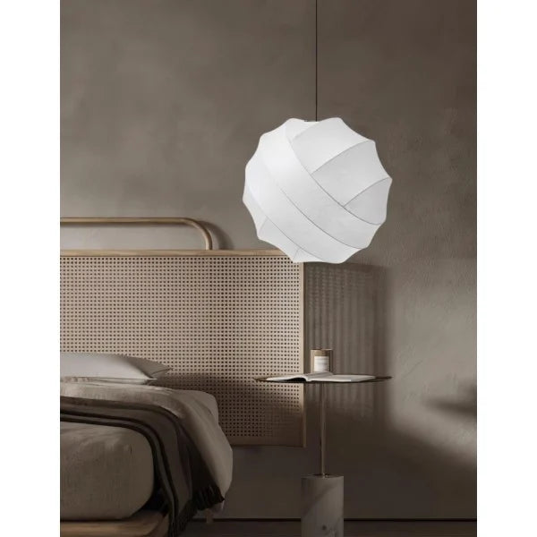 Wabi-Sabi Fiber Cocoon Pendant Lamp M400