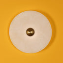 Round Alabaster Wall Lamp
