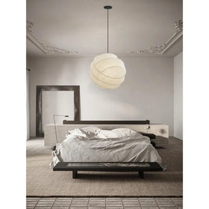 Wabi-Sabi Fiber Cocoon Pendant Lamp M400