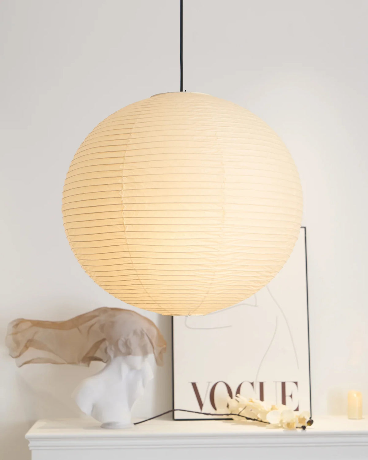 Washi Paper A Pendant Lamp