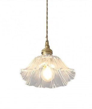 Tiffany Lotus Glass Pendant Light for Living Room S08