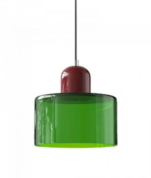 Nordic Morandi Cylinder Glass Pendant Light S66