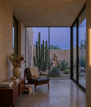 Bamboo Travertine Sconce