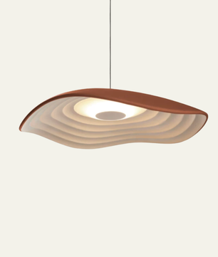 Wabi-Sabi Wavy Terraced Ricefields Pendant Light