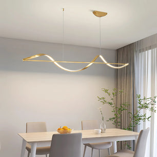 Whisper Linear Island Chandelier