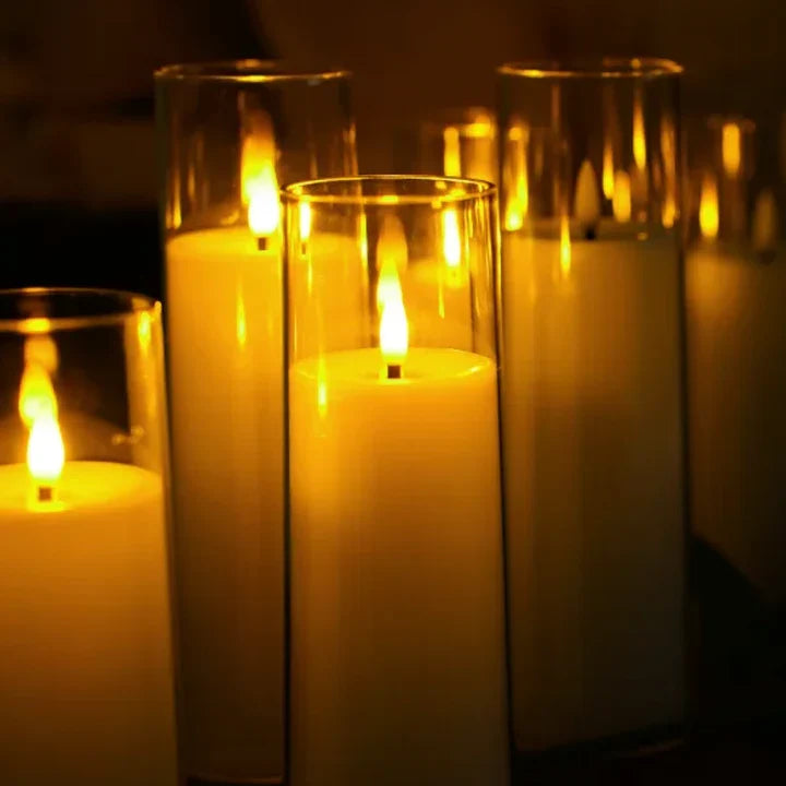 Flameless Acrylic Candle