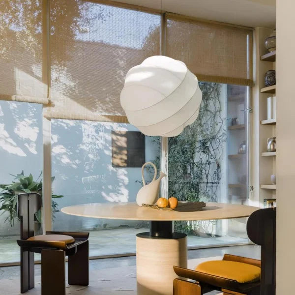 Wabi-Sabi Fiber Cocoon Pendant Lamp M400