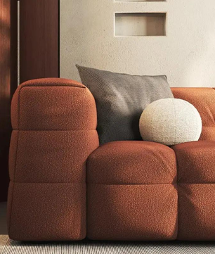 Upholstered Loveseat Sofa