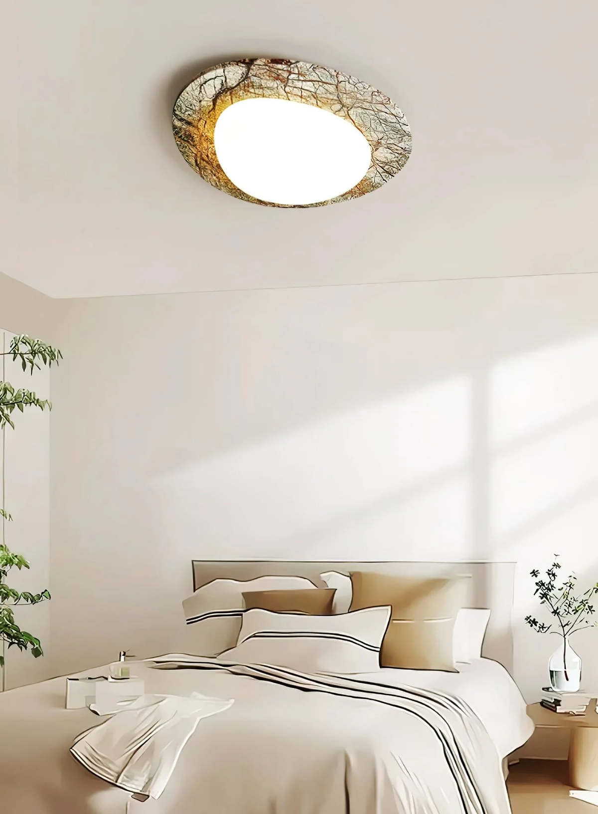 Ayla crack marble Ceiling Lights