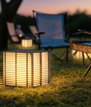 Dojo Lantern Outdoor Lamp With Solar Panel