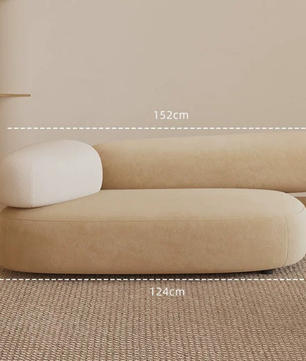 Pebble Fabric Sofa